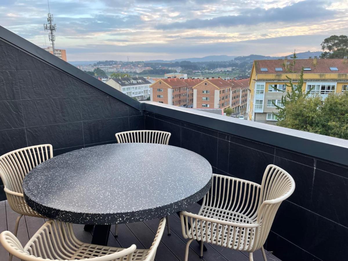 Apartamento Oktheway Areal Terrace Oleiros Exterior foto