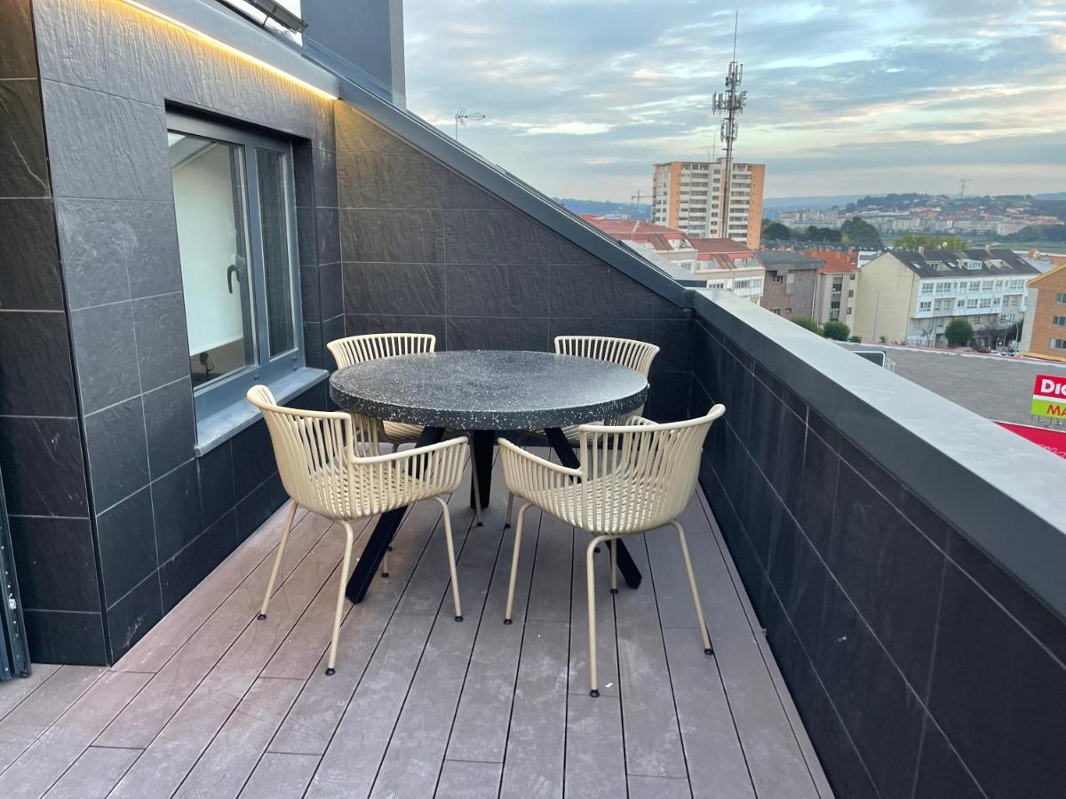 Apartamento Oktheway Areal Terrace Oleiros Exterior foto